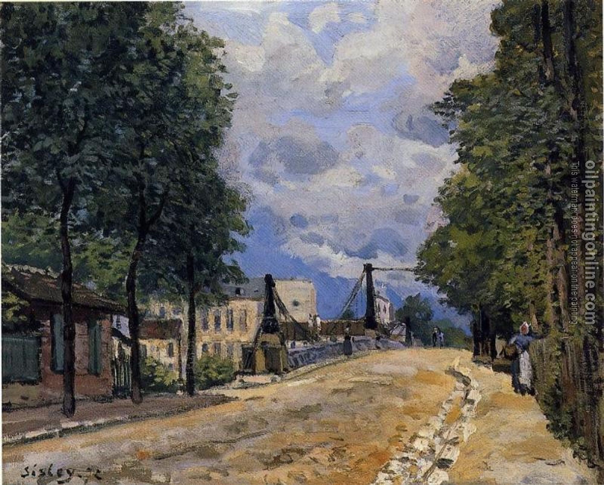 Sisley, Alfred - The Road from Gennevilliers